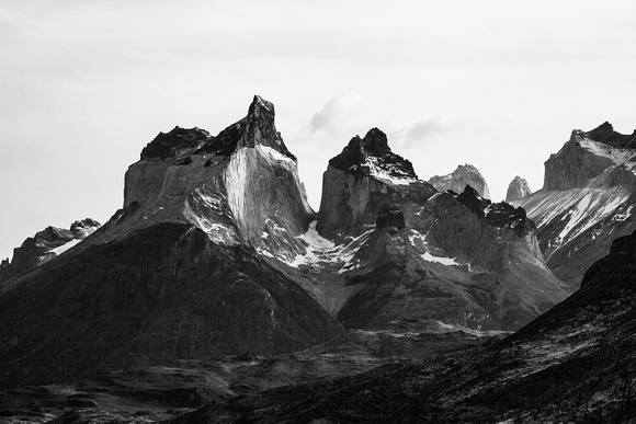 Torres Del Paine B-W